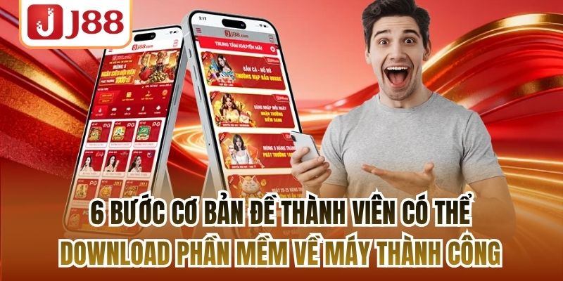 6 bước cơ bản để thành viên có thể download phần mềm về máy thành công