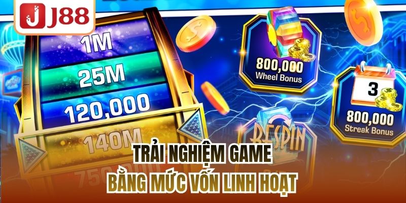 Trải nghiệm game bằng mức vốn linh hoạt